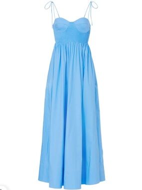 Staud Landry Dress in Azure